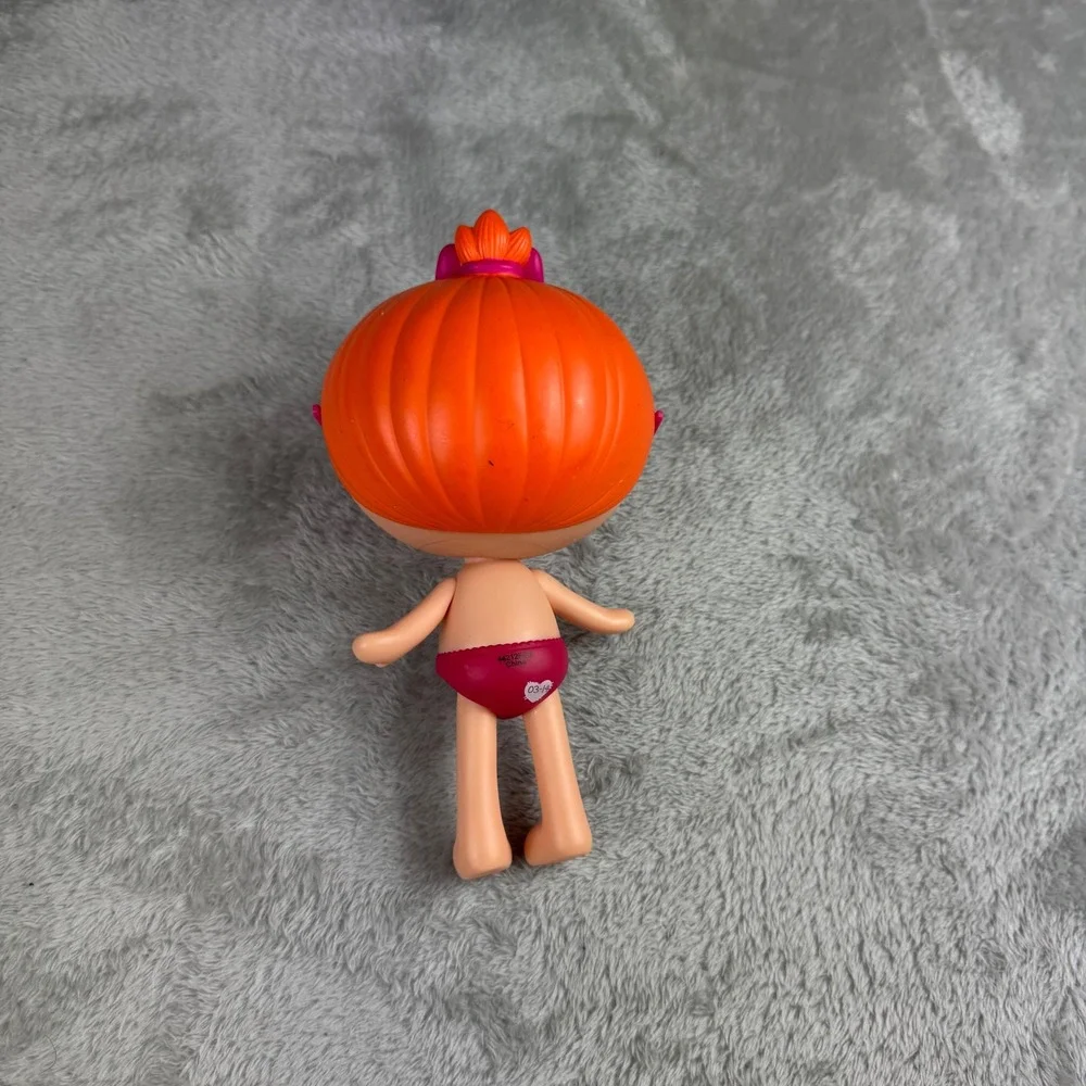 Lalaloopsy Mittens Fluff 'N' Stuff Doll Figure Orange Hair Pink Glasses 8
